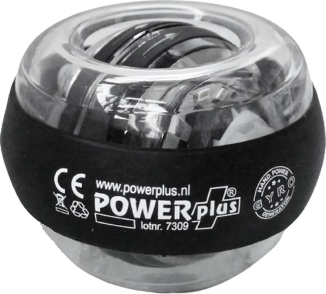 Powerplus Starfish Gyroscoop Pols Trainer - Zwart/Transparant