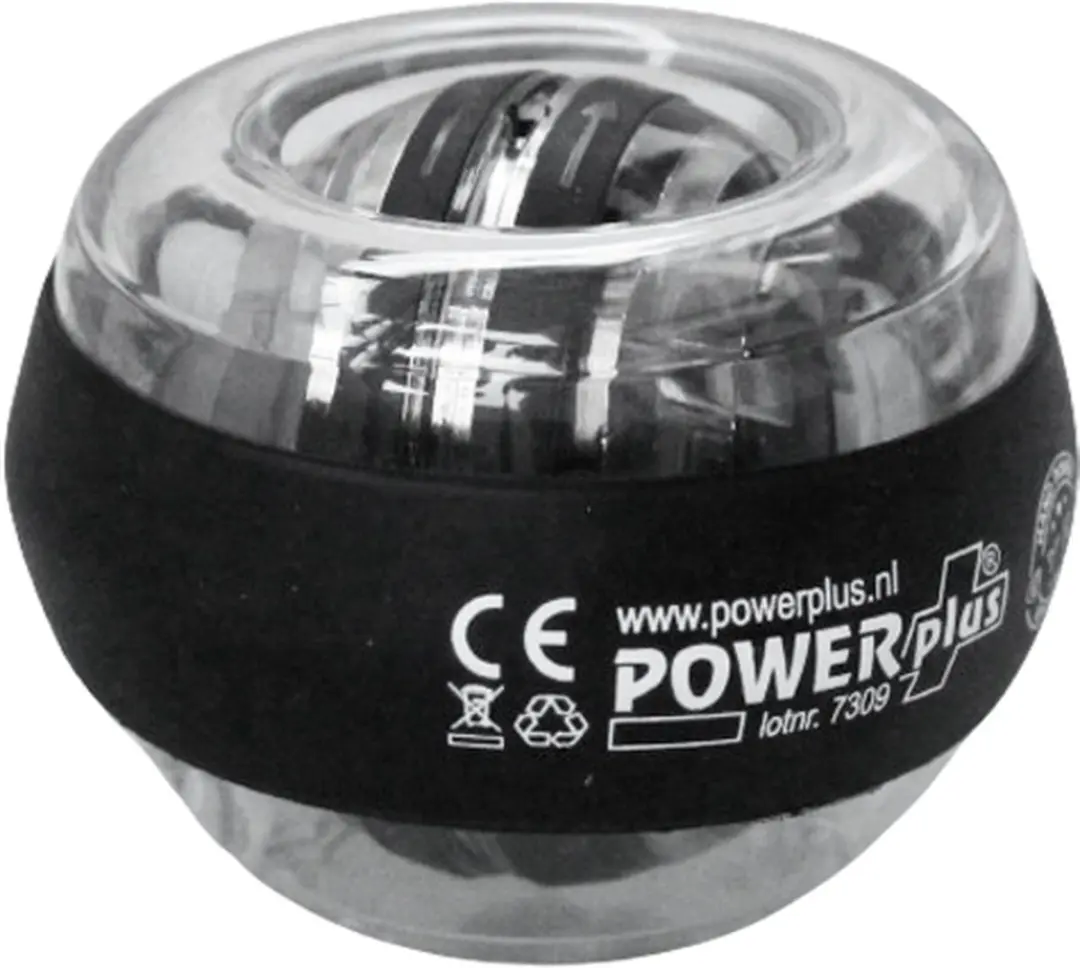 Powerplus Starfish Gyroscoop Pols Trainer - Zwart/Transparant