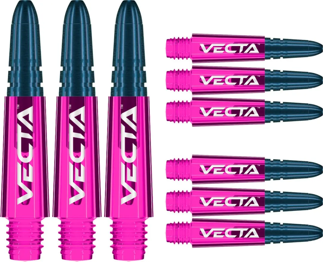 Winmau Vecta Pink Dart Shafts 3 Stuks