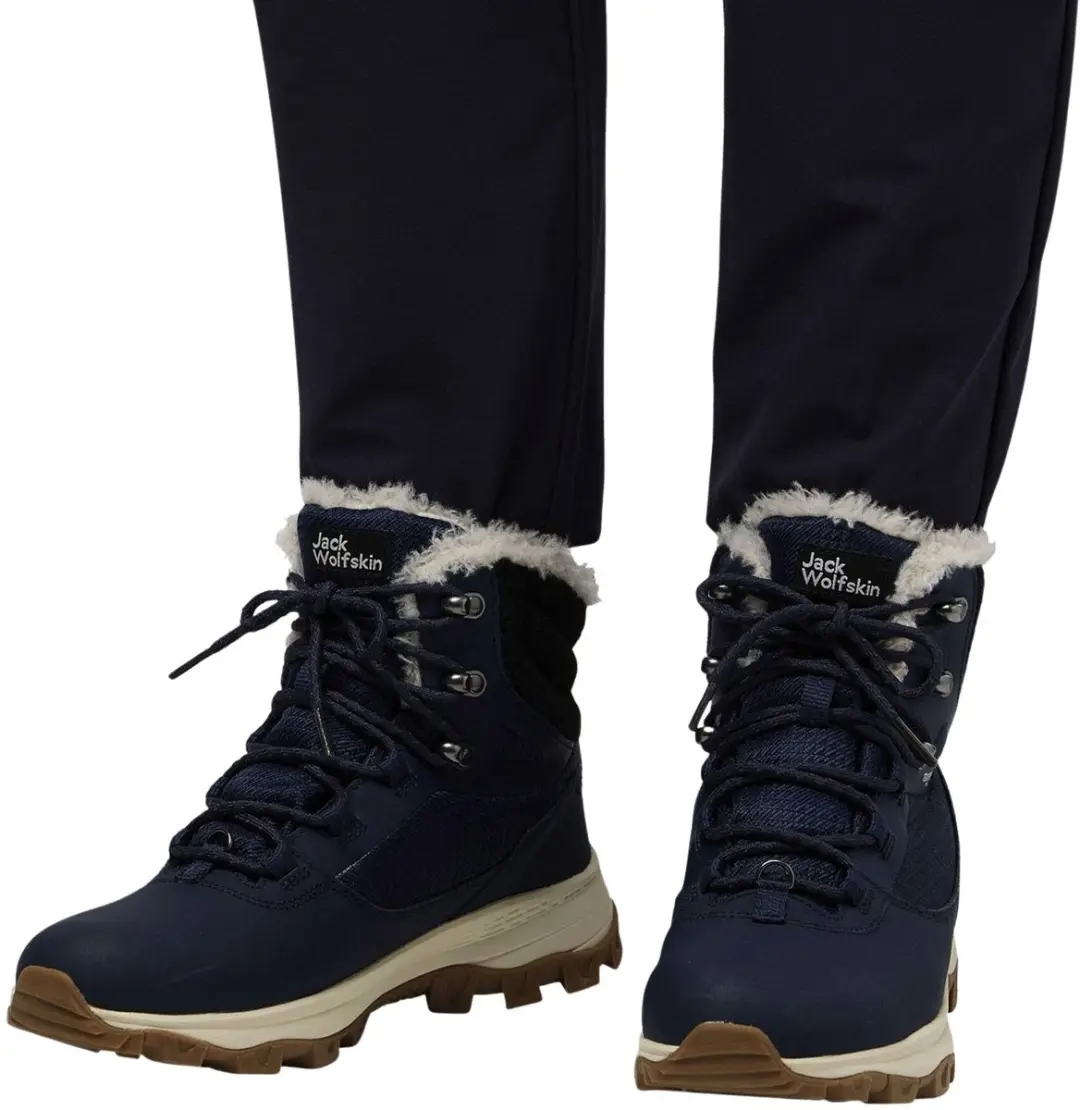 Jack Wolfskin Everquest Texapore High Snowboots Dames 39 - Donkerblauw