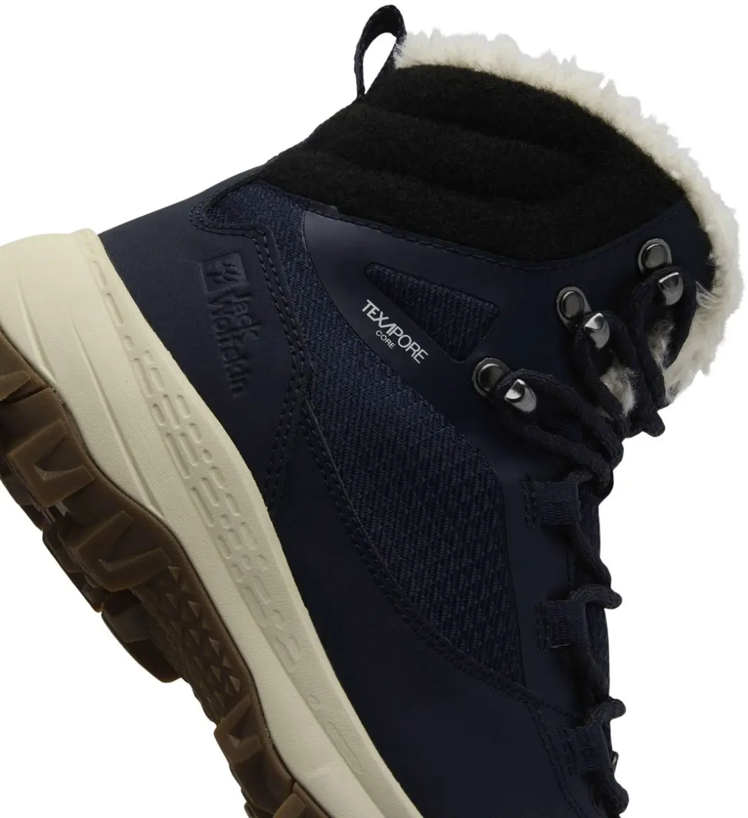 Jack Wolfskin Everquest Texapore High Snowboots Dames 39 - Donkerblauw