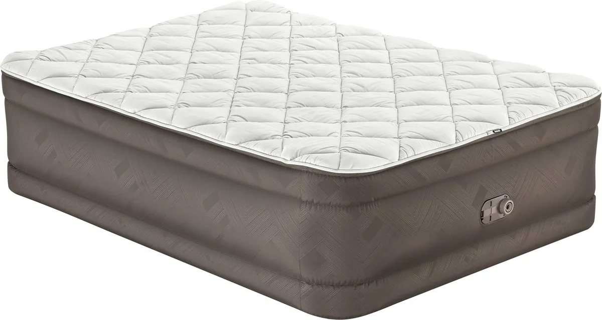 Bestway Tough-Guard Fortech Duvet Top Queensize 152cm - Bruin/Crème
