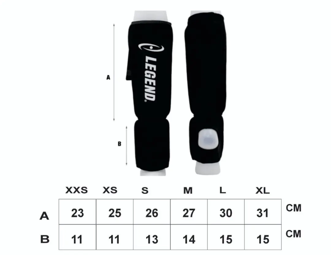Legend Easy Scheenbeschermers M - Blauw