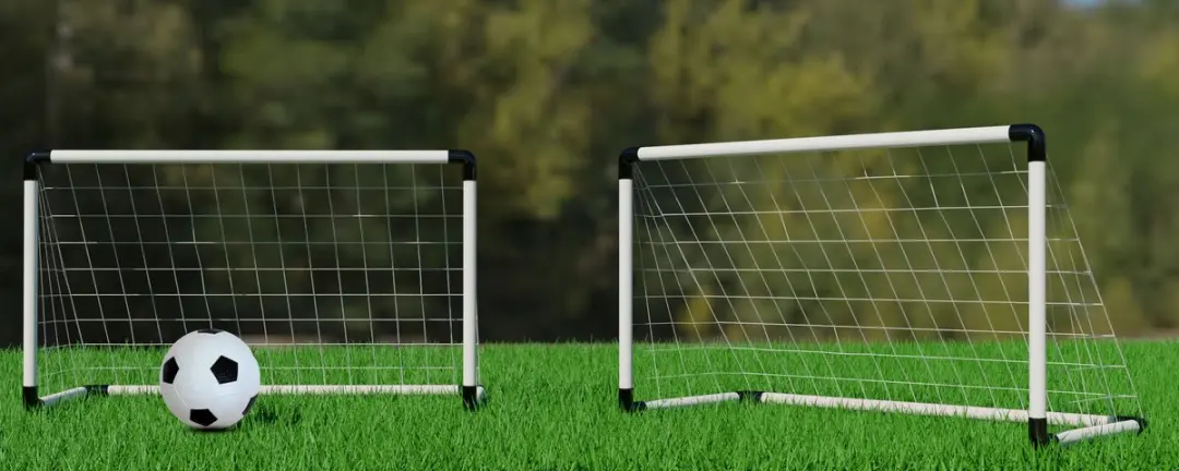 BK Voetbaldoel 120x80cm - Incl. bal en pomp