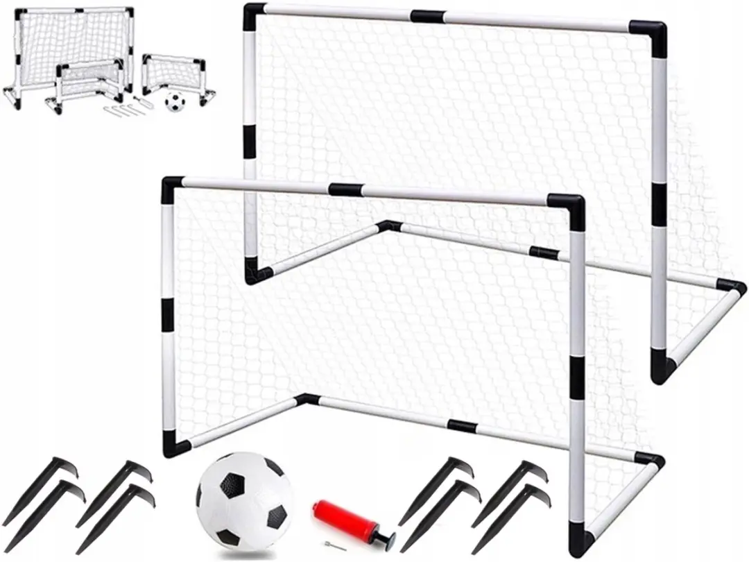 BK Voetbaldoel 120x80cm - Incl. bal en pomp