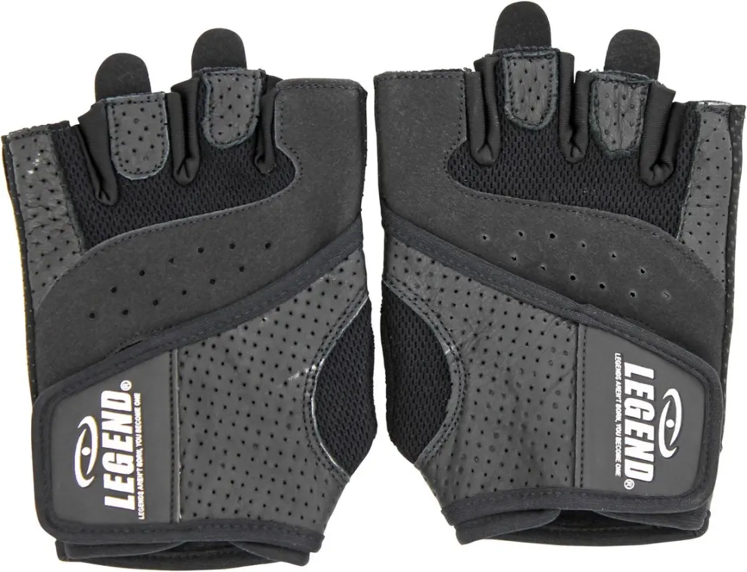 Legend Leren Fitness Handschoenen Special Edition - Zwart S