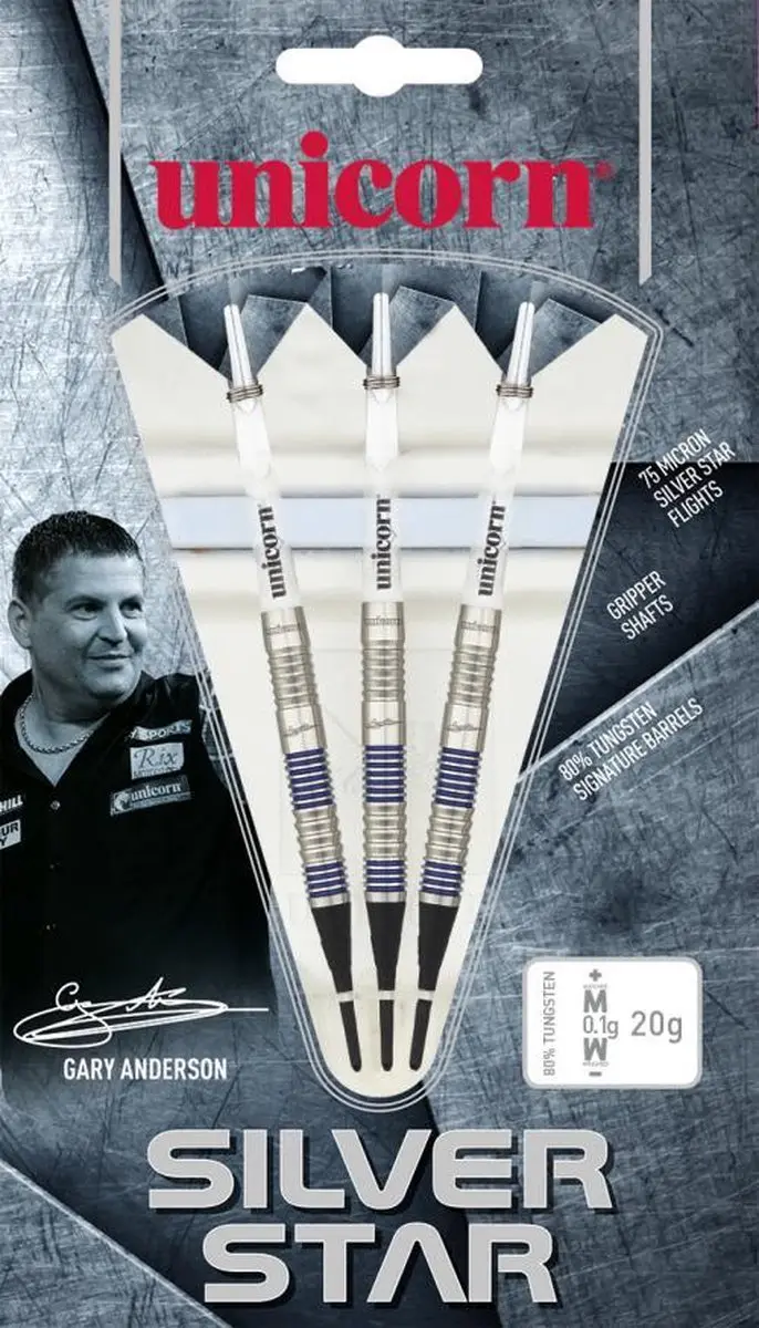 Unicorn ST. Silverstar Gary Anderson P3 Darts