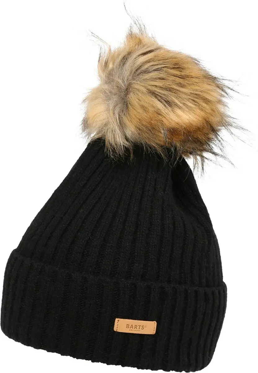 Barts Augusti Beanie - One Size - Zwart - afbeelding 6 van 6