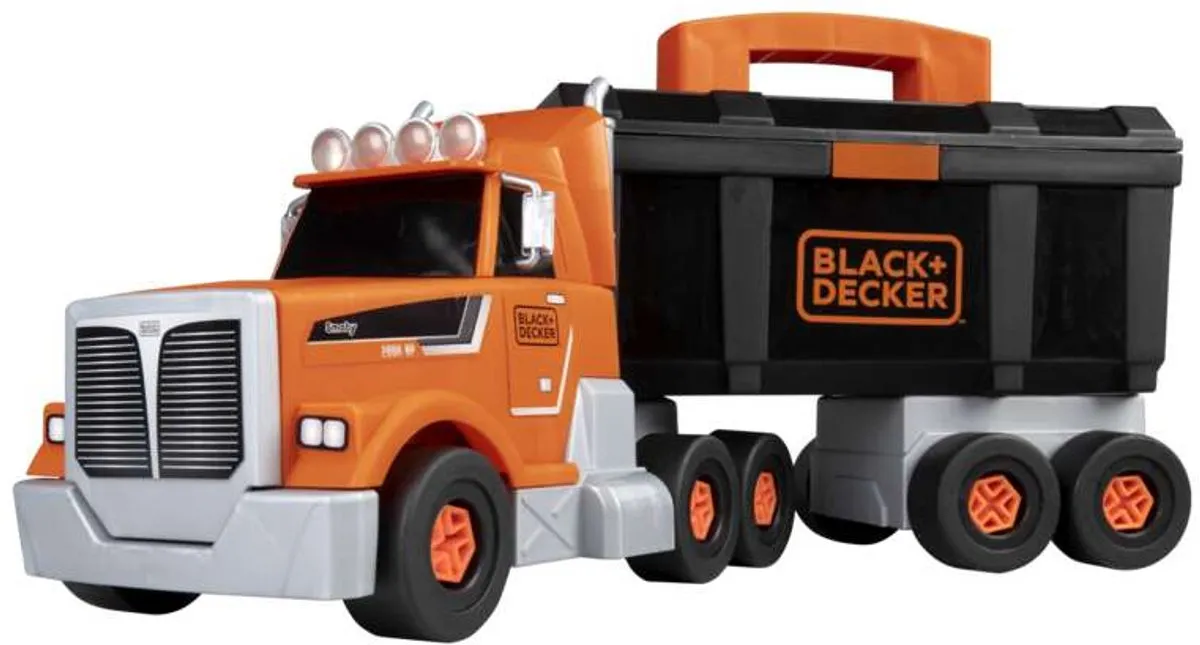 Smoby Black & Decker Bricolo Truck Mini Drill - 61 Toebehoren