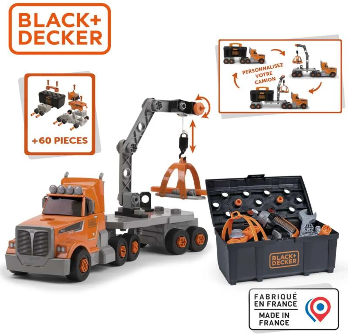 Smoby Black & Decker Bricolo Truck Mini Drill