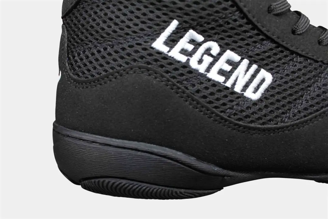 Legend Krav Maga Boksschoenen - Suede Mesh - Zwart