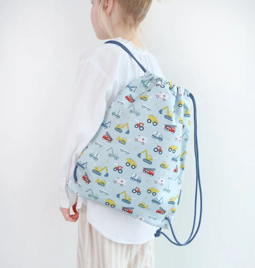 A Little Lovely Company Gymtas Voertuigen - M - 5L