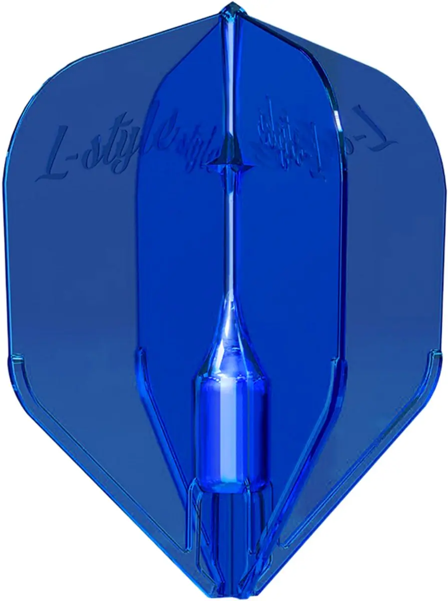 L-Style Fantom EZ L3 Shape Dartvleugels Blauw - 3 Stuks