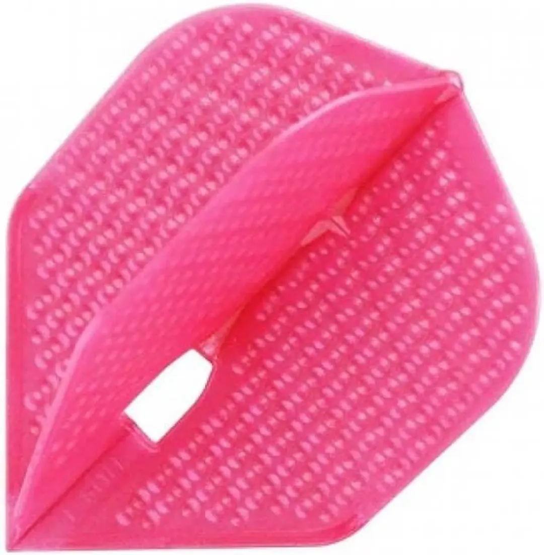 L-Style Champagne L3 Shape Dimple Pearl Pink Dart Flights FP4371 - 3 Stuks