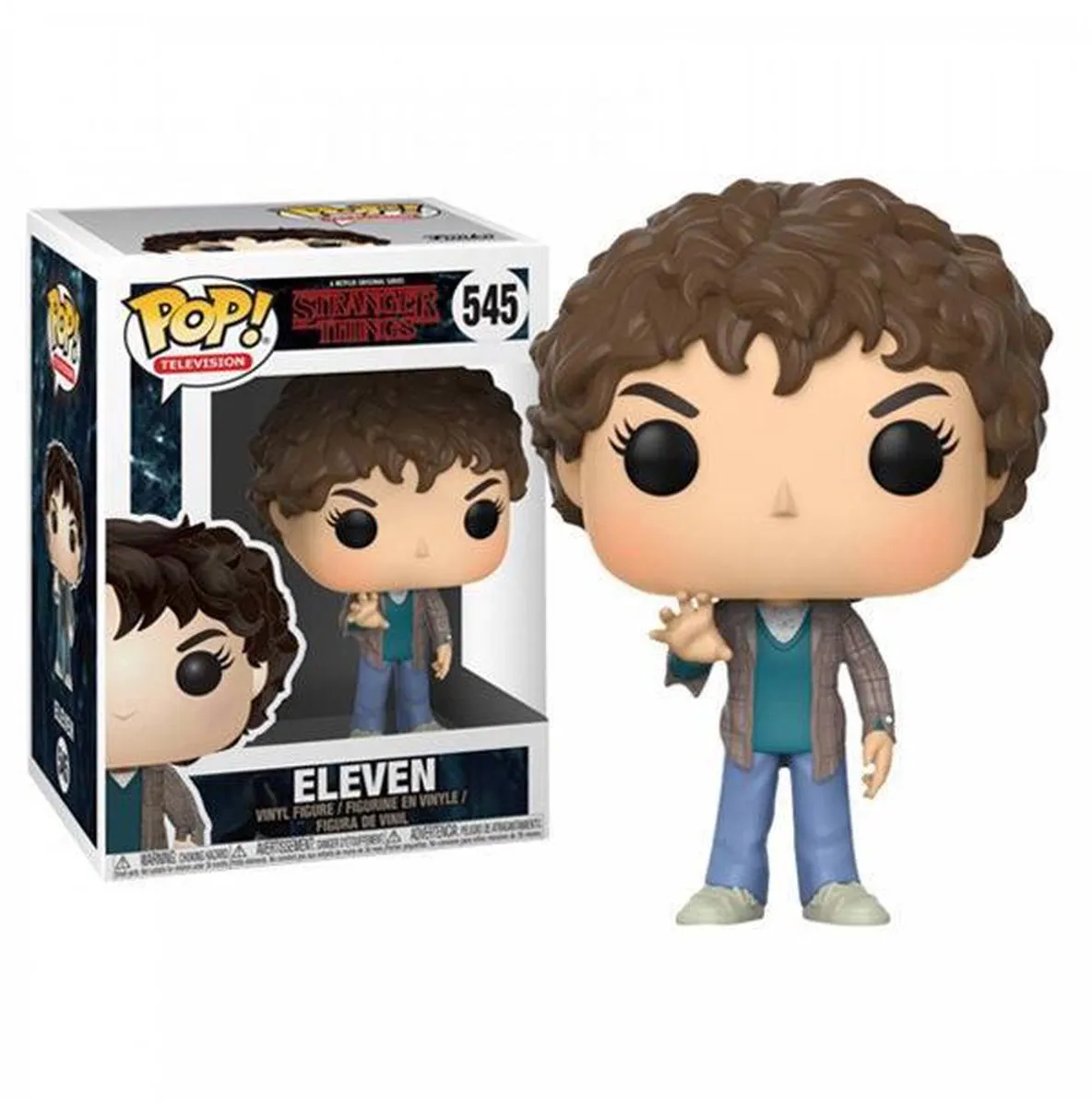 Funko Pop! Stranger Things Eleven #545 Verzamelfiguur - Multi - afbeelding 2 van 3