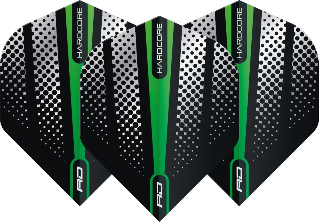 Red Dragon Hardcore Radical Green Flash Dartvleugels