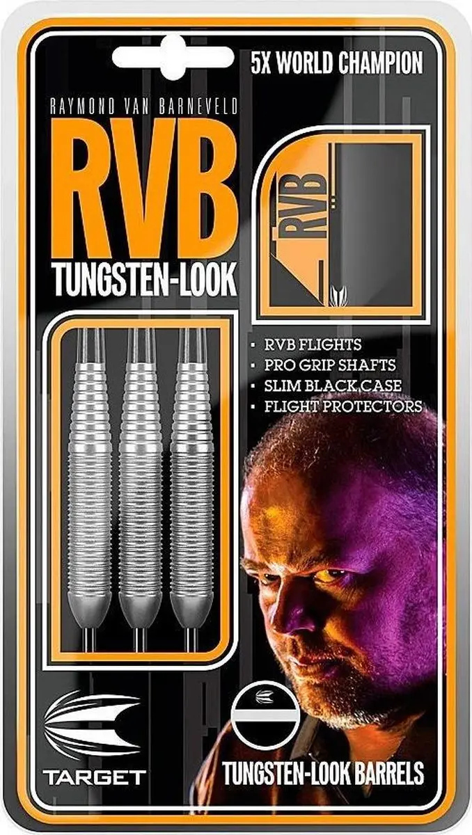 Target Raymond van Barneveld Tungsten Look Dartpijlen 23g - 3 Stuks