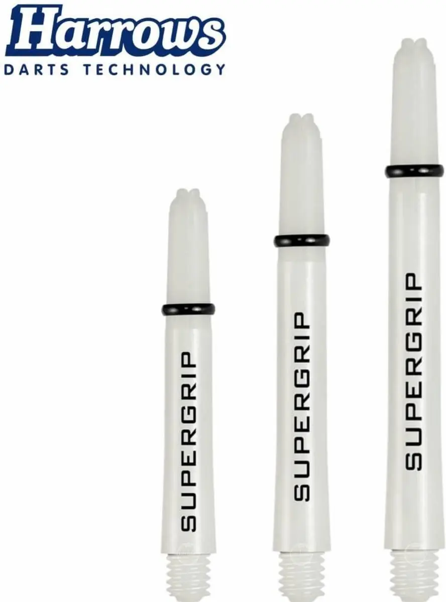 Harrows Supergrip White SH0053 Dart Shafts