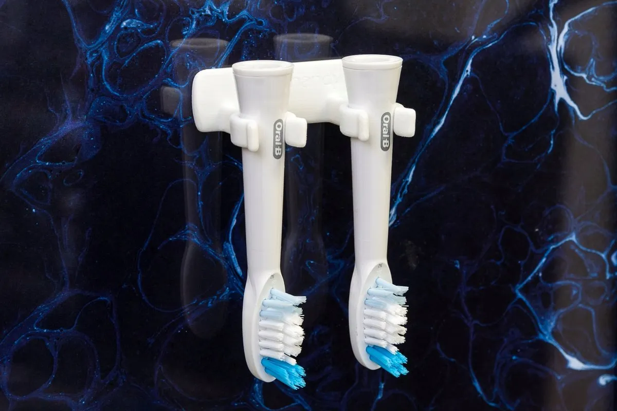 Oral-B Pulsonic Opzetborstelshouder - 2 Stuks Wit