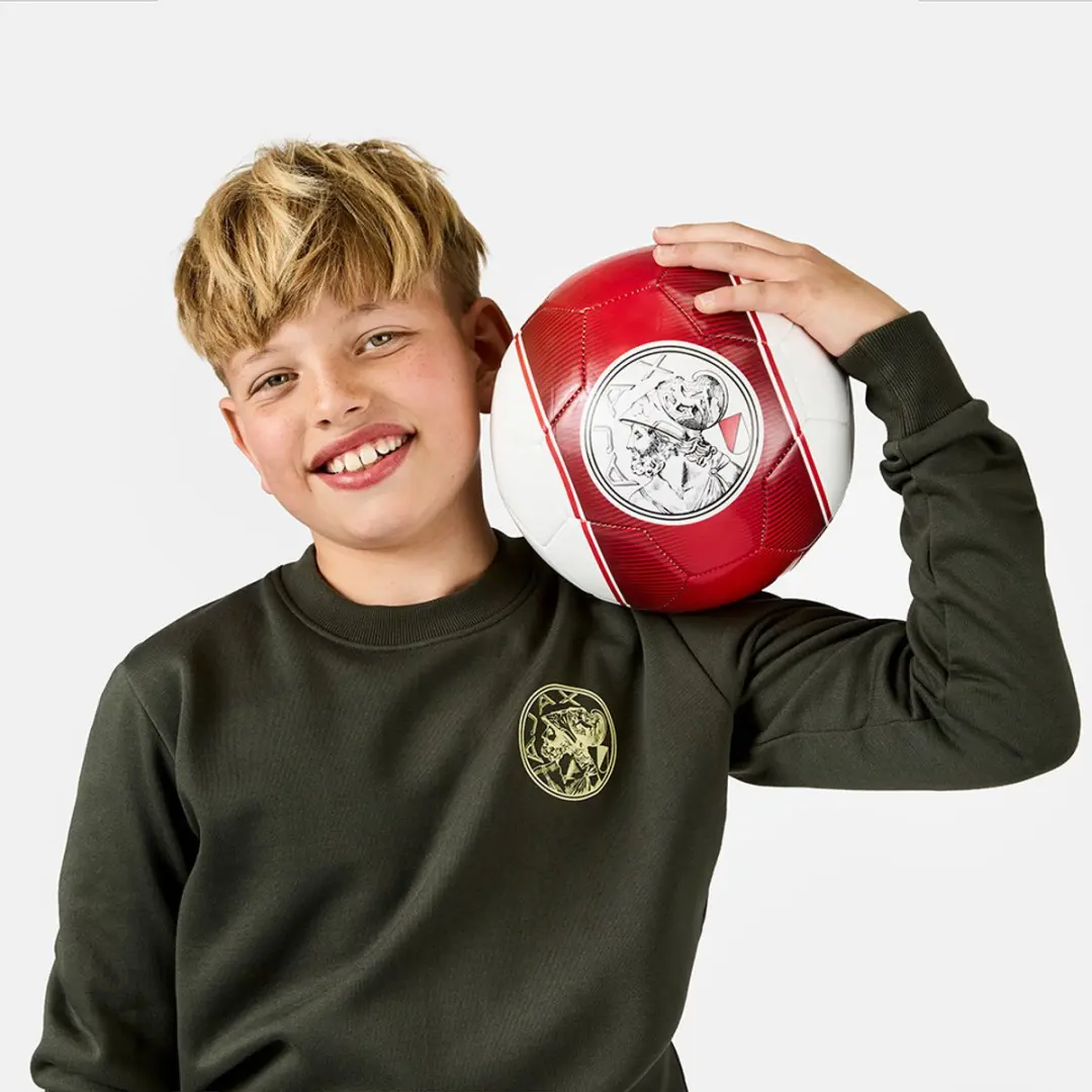 Ajax Essentials Junior Sweater - Maat 128 - Groen