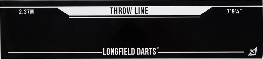 Longfield Darts Tournament Dartset 065026 - 8-delig Zwart - afbeelding 6 van 6