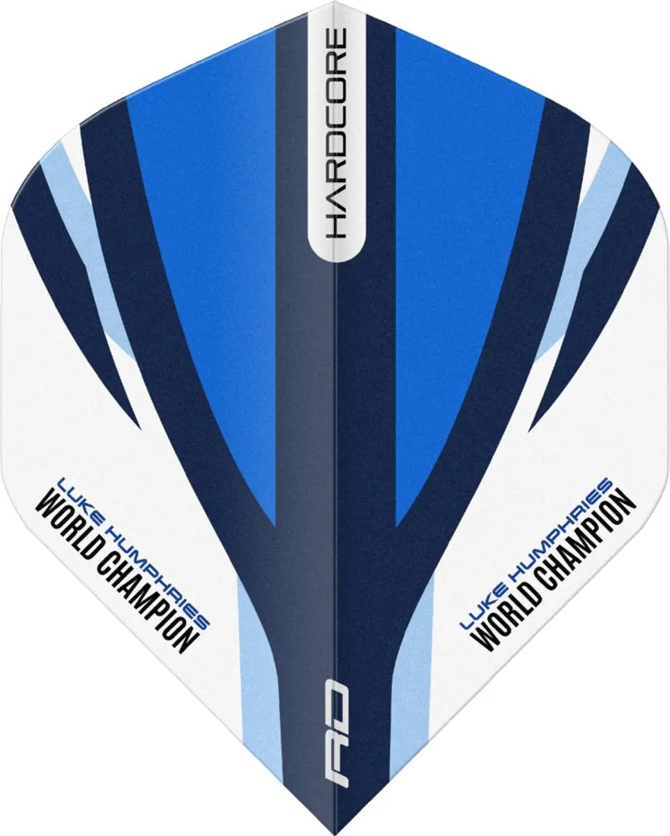 Red Dragon Luke Humphries Hardcore Flight Collection Dart Flights - 3 Stuks