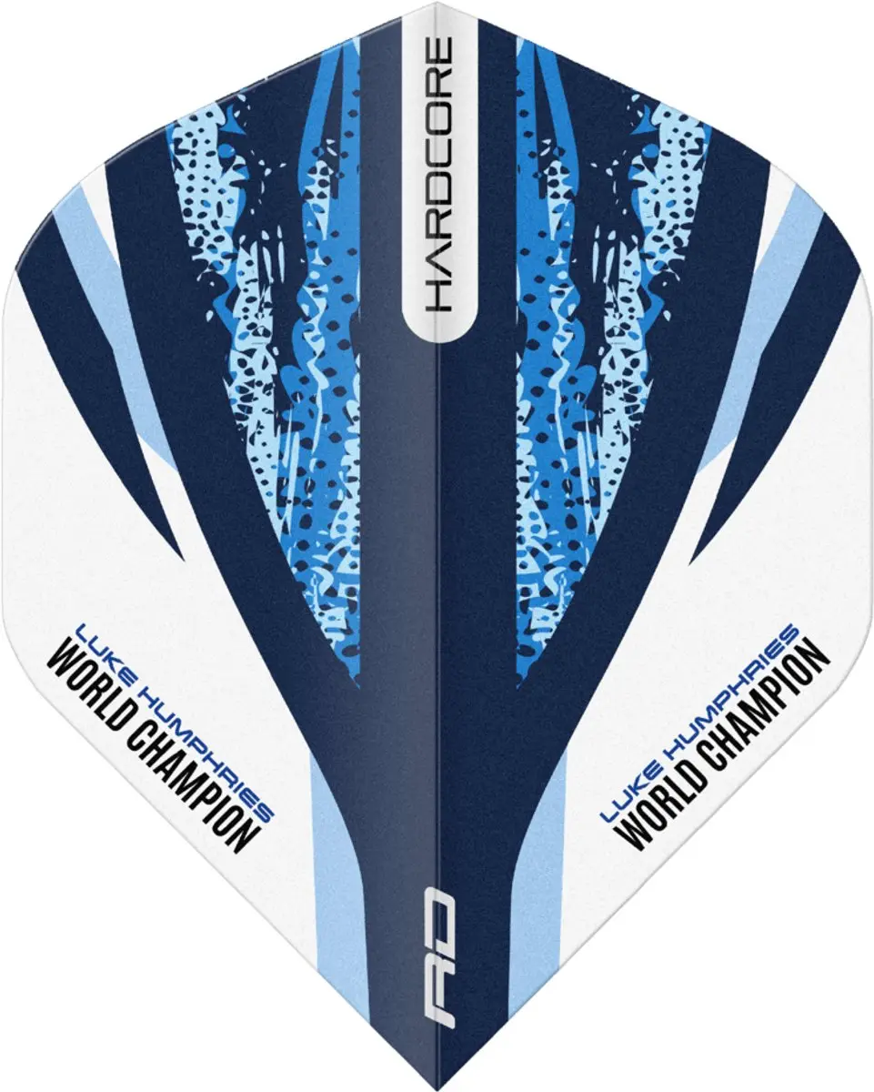 Red Dragon Luke Humphries Hardcore Flight Collection Dart Flights - 3 Stuks
