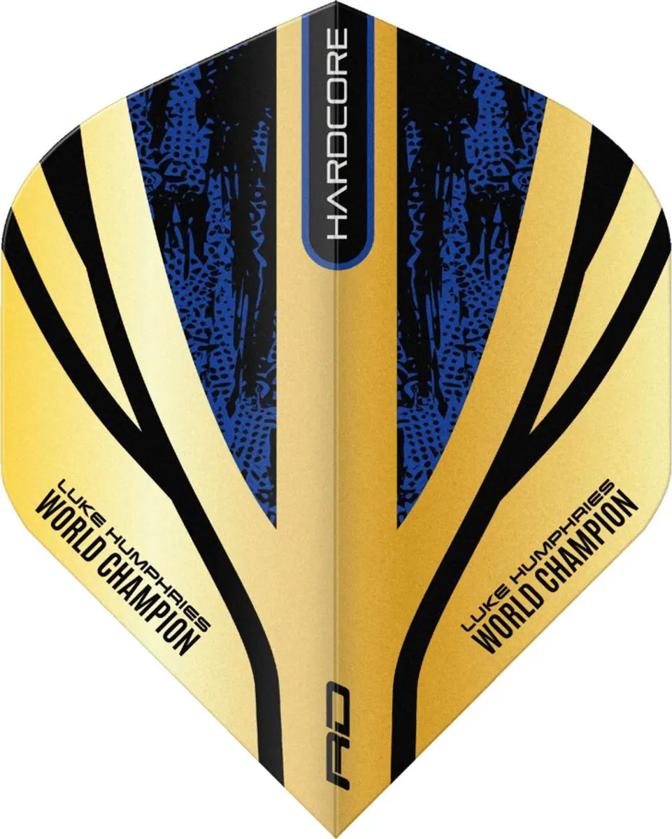 Red Dragon Luke Humphries Hardcore Flight Collection Dart Flights - 3 Stuks - afbeelding 6 van 6