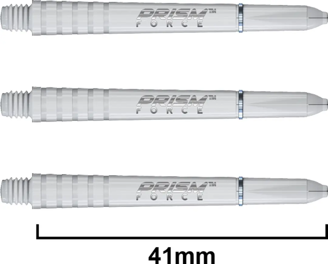 Winmau Prism Force White Dart Shafts 3 Stuks