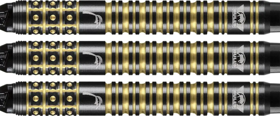 Bull's Kim Huybrechts 90% Black E2 Softtip Darts 19g - 3 Stuks