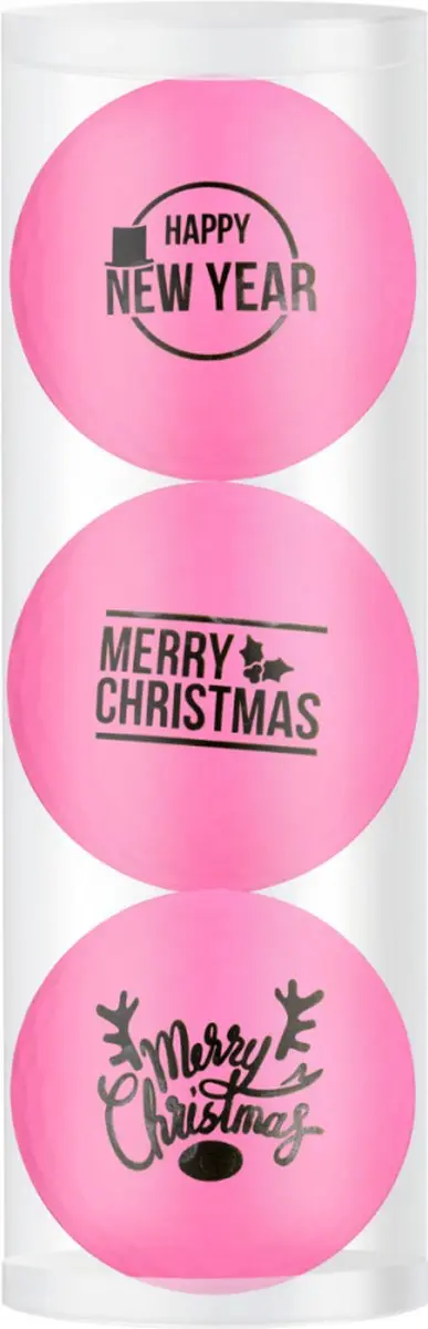 Legend Golfbal Roze - 2 lagen - 3 Stuks