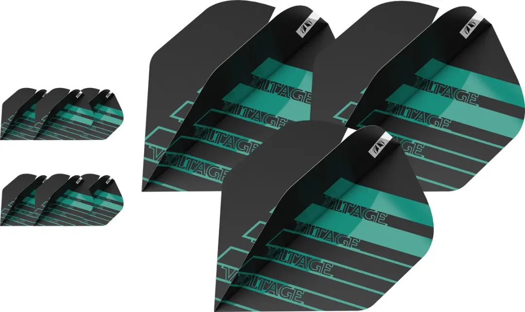 Target Rob Cross 3 Pro Ultra Black NO2 Dart Flights - 3 Stuks