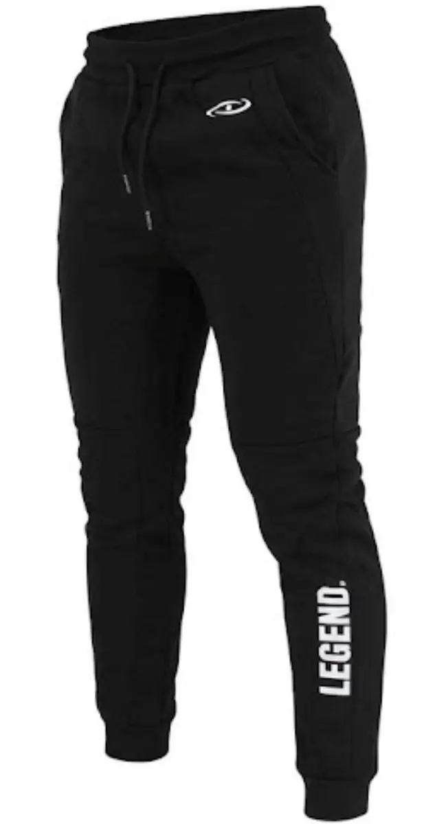 Legend Joggingbroek Zwart Fleece XS