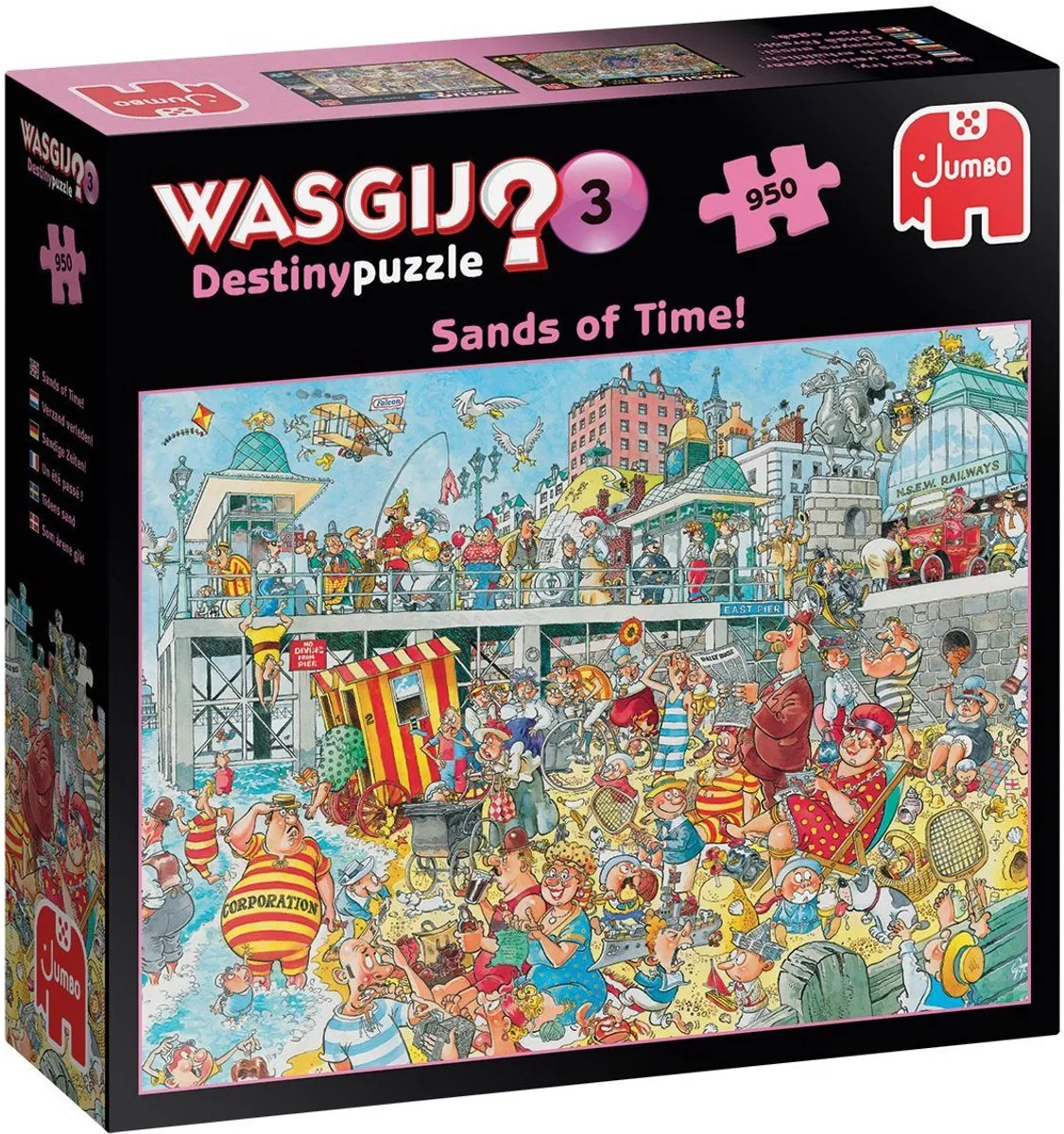 Jumbo Wasgij Mystery 3 Sands of Time Puzzel