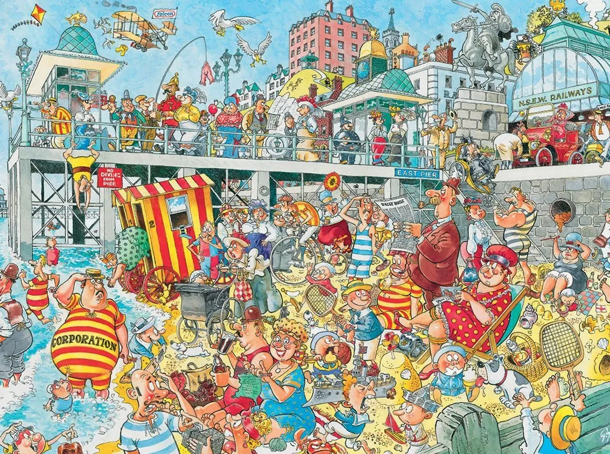 Jumbo Wasgij Mystery 3 Sands of Time Puzzel - 950 Stukjes