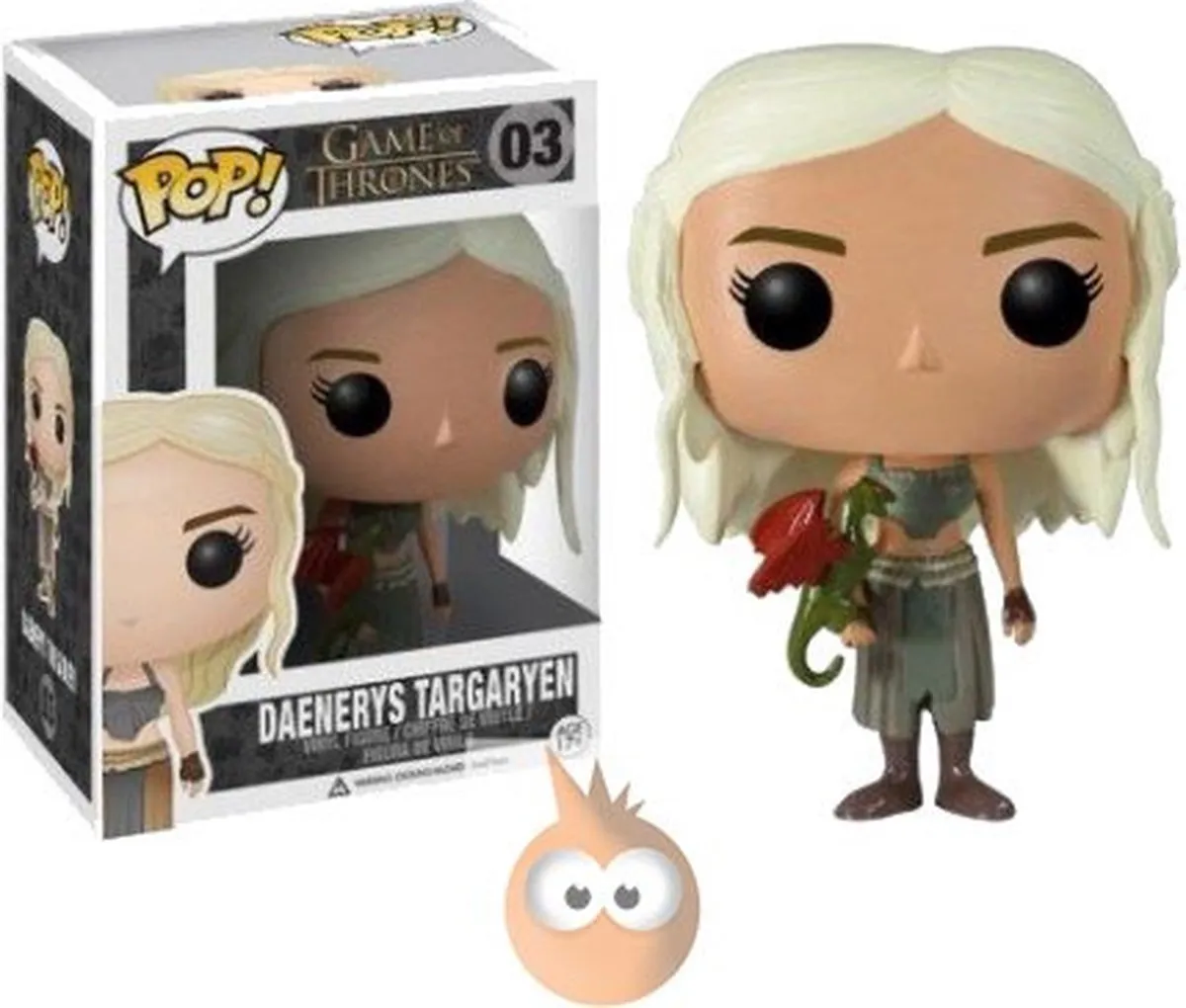 Funko POP! Daenerys Targaryen FUN3012 - Game of Thrones Figuur - Multi - afbeelding 2 van 3