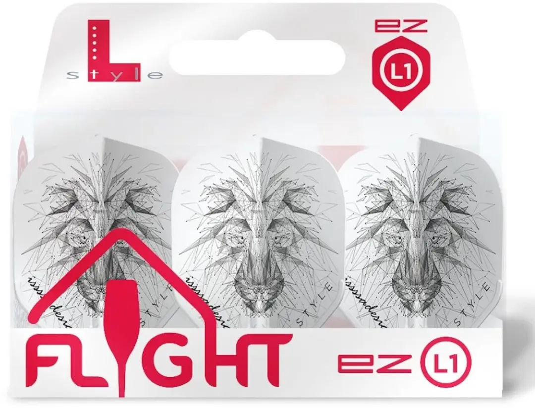 L-Style Dominik Grullich EZ L1 Dart Flights - 3 Stuks - F11067