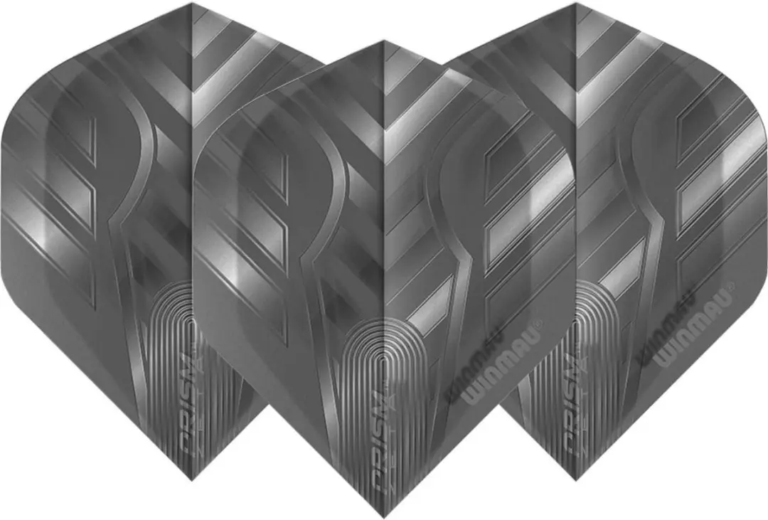 Winmau Prism Zeta Dart Flights - 3 Stuks - Grijs