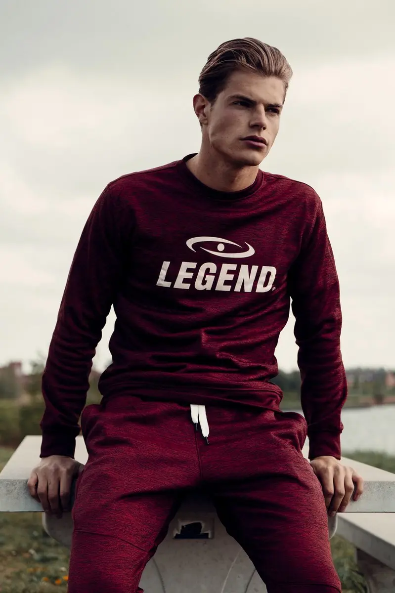 Legend Joggingpak Rood SlimFit - XS