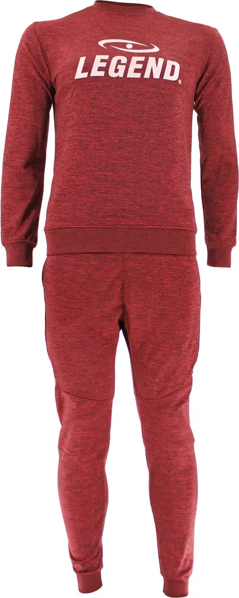 Legend Joggingpak Rood SlimFit