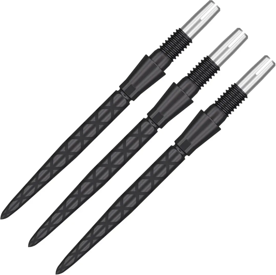 Target Swiss Storm Diamond Dartpunten 26mm - 3 Stuks - Goud-Zwart