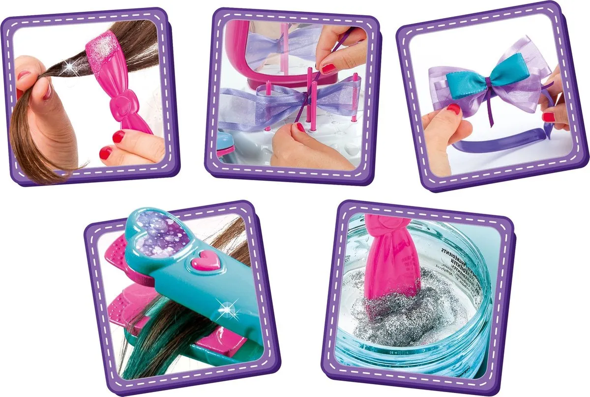 Clementoni Crazy Chic Star Hairstyle - Multicolor