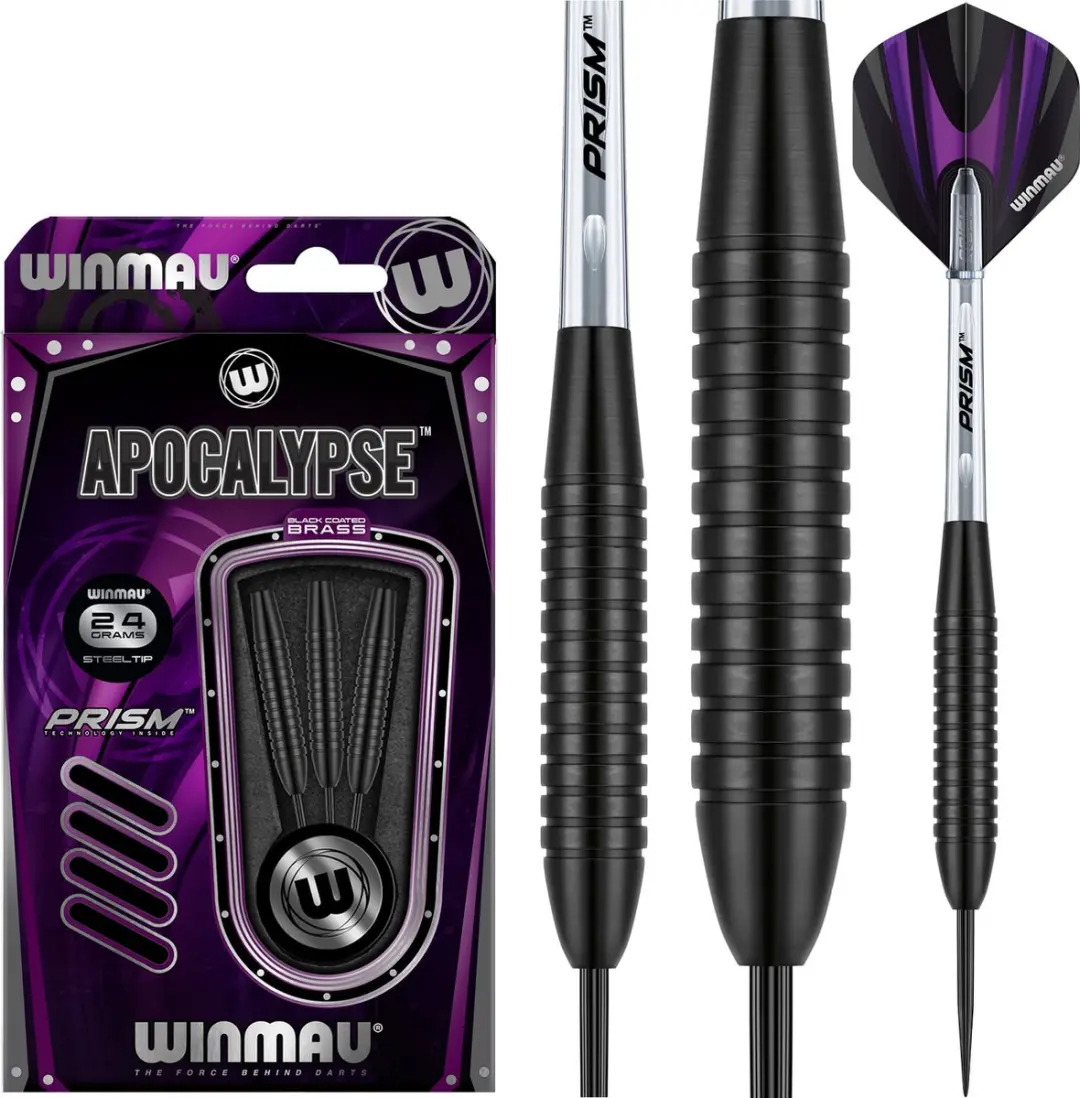 Winmau Apocalypse 2 Brass Dartpijlen - 3 Stuks