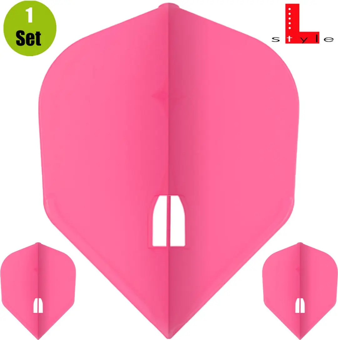 L-Style Flights L3PRO.HPK - Roze - 3 Stuks