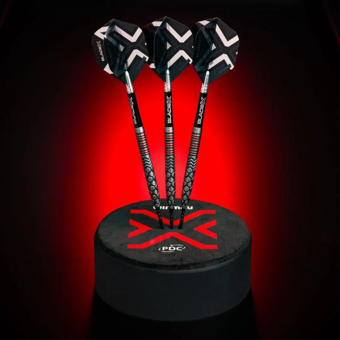 Winmau Blade X Prism Delta Dartvleugels - 3 Stuks - Zilver/Zwart