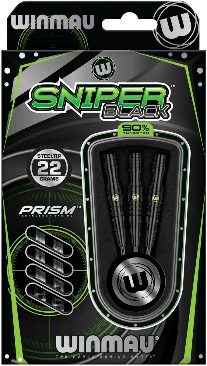Winmau Sniper Black Dartpijlen - 3 Stuks