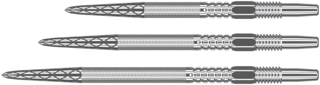 Target Swiss DX Points Zilver 40mm - 3 Stuks