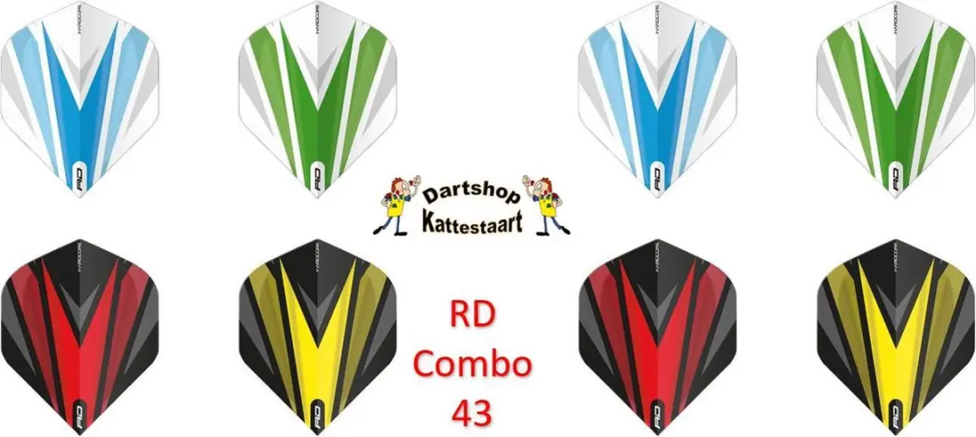 Red Dragon Flights Combo 43 - 24 Stuks - x0512x2