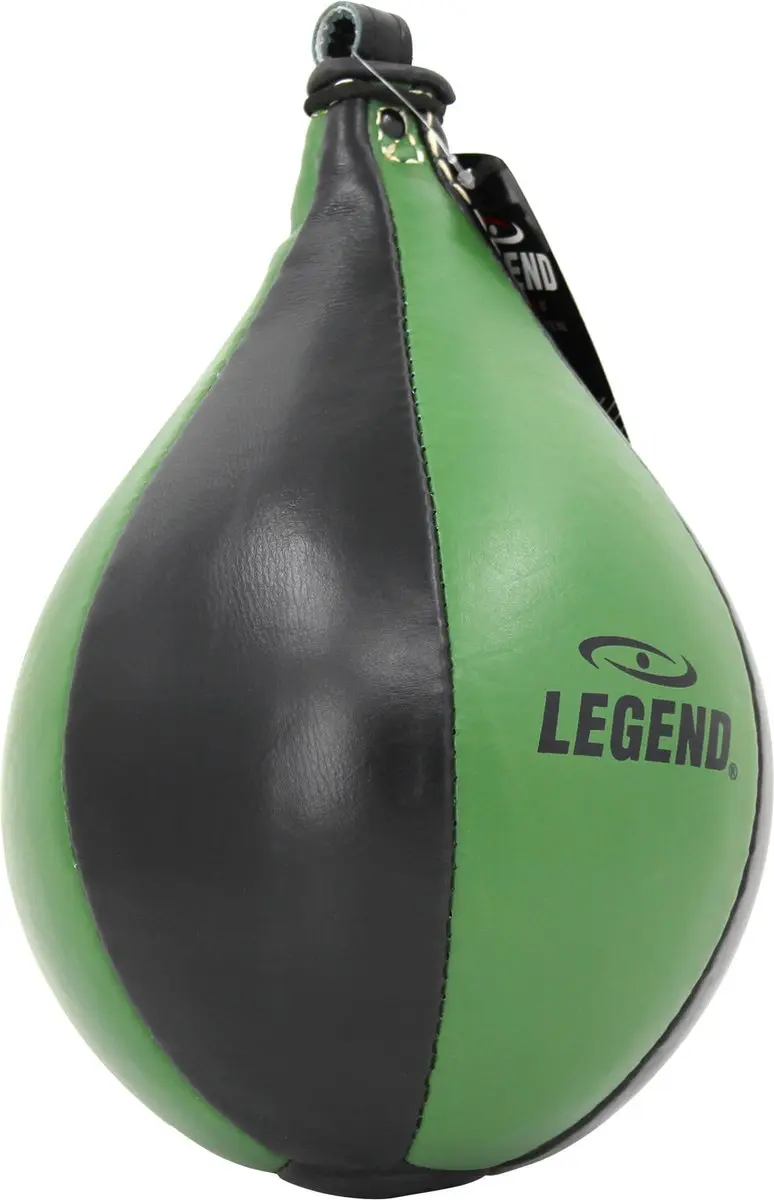 Legend Speedball Lederen Boksbal - Zwart