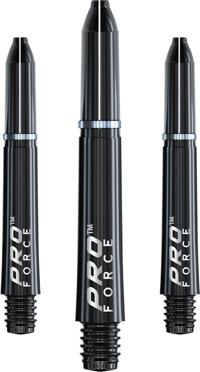 Winmau Pro Force Dartschachten 7011-101 - 3 Stuks - Zwart